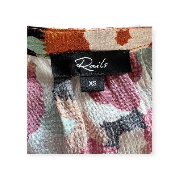 RAILS dress long orange red long maxi XS - Picture 8 of 8